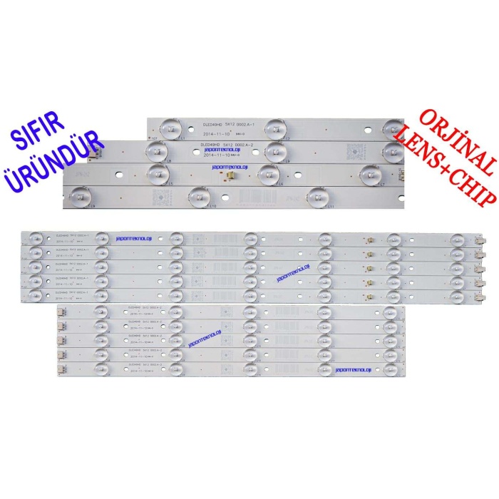 WOON, WN049LD5851-ATFM, AX049LD5851-ATFM,  LED BAR, AWOX, 49124 LED BAR, TAKIMI, DLED49HD 5X12 0002.A-1, DLED49HD 5X12 0002.A-2 KM0490LDLF10