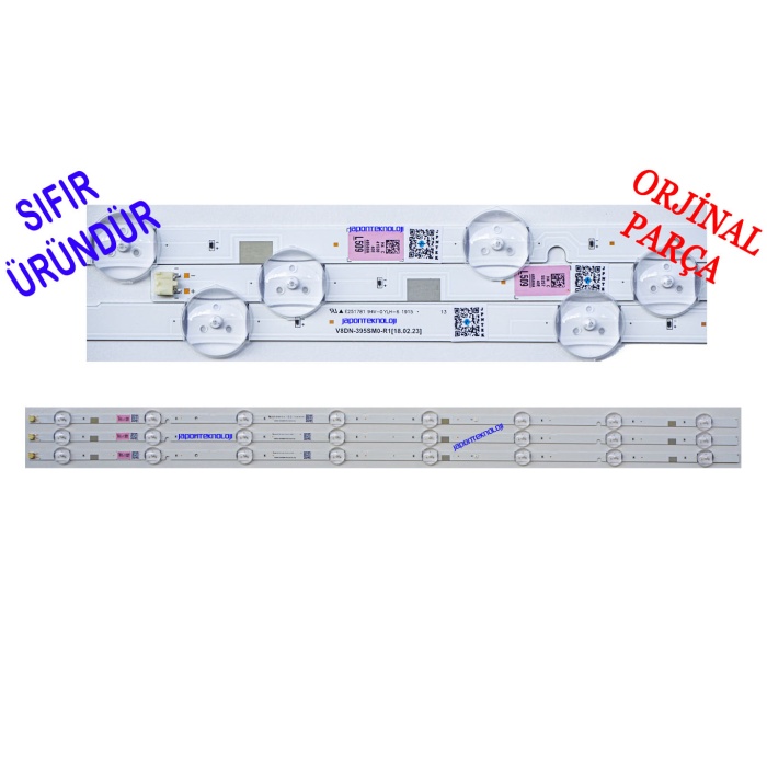 SAMSUNG, UE40N5000AU, UE40N5300AU, 40T5300 LED BAR, UE40T5300AU, BACKLIGHT, V8DN-395SM0-R1 , BN96-46569A LED BAR ORJİNAL