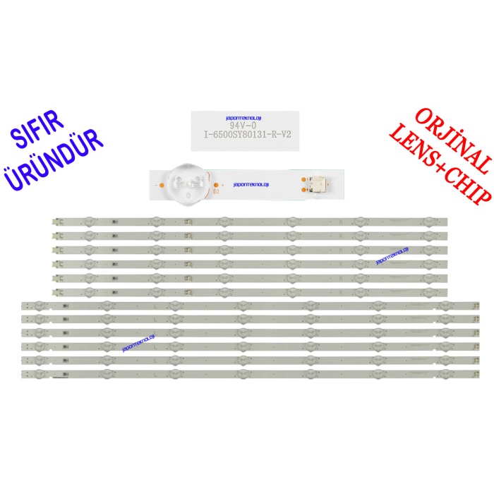 SONY, KD-65XG8096, KD-65XG8196, LED BAR, BACKLIGHTS, I-6500SY80131
