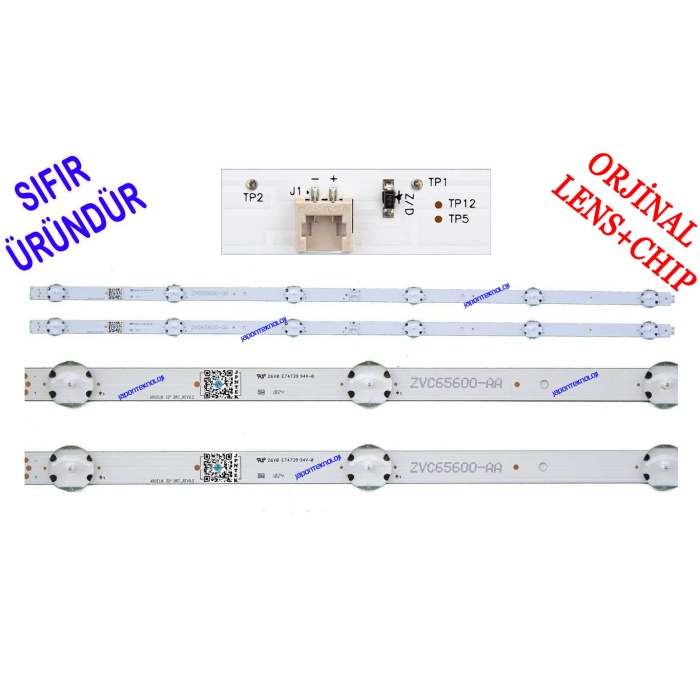 ARCELIK, LED BAR, BACKLIGHT, 32LE6730BP, 32LE6525B, 32GFB6722, 32GFB6728, 32VLE6730BP, Munich 32CLE6745AP, A32L67525B, B32L67525B, B32L67525W, A32L67525W, 32VLE5730BN, Dortmund 32CLE5745, LED