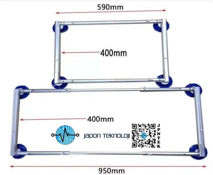 LCD LED TV PANEL TUTUCU VAKUM PROFESYONEL , 39 - 65 inç Vakumlu Tv Panel Taşıyıcısı
