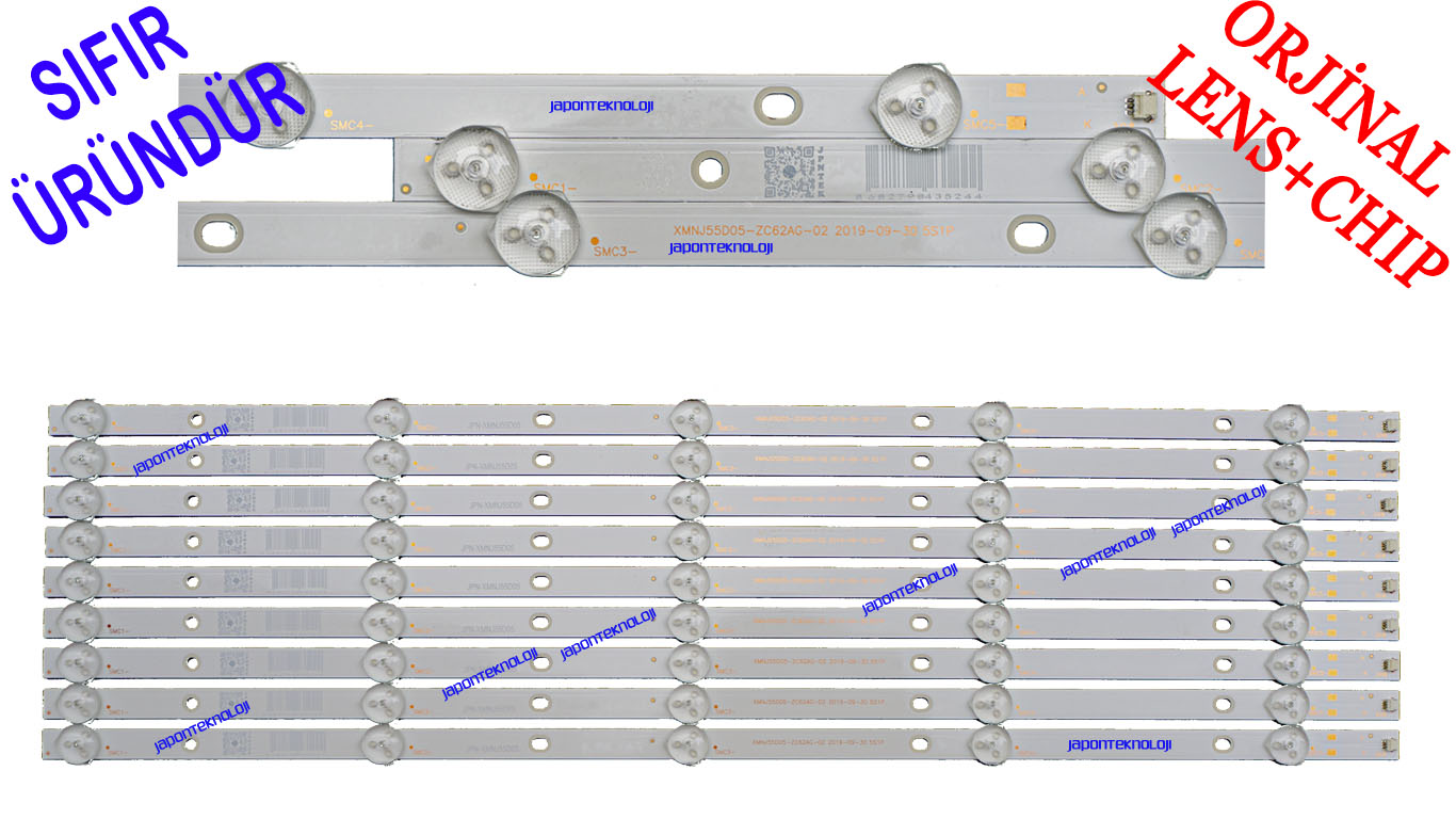 AWOX B 205500S LED BAR, XMNJ55D05-ZC62AG-02, AWOX B205500S, AWOX B 205500S LED BAR