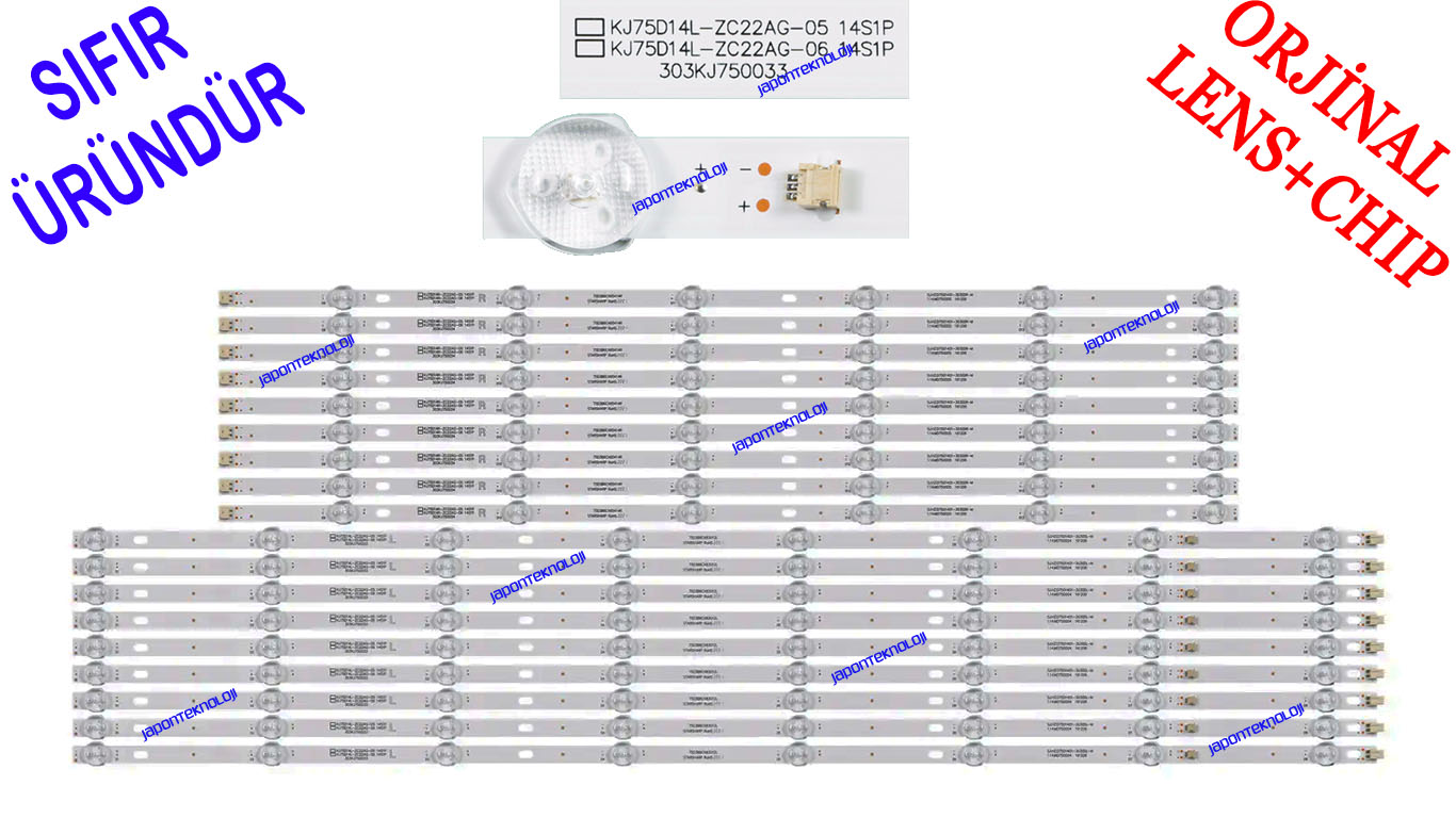 AWOX, 75191, LED BAR, SKYTECH, LED BAR, KJ75D14L-ZC22AG-05 14S1P, KJ75D14R-ZC22AG-05 14S1P, KJ75D14L-ZC22AG-06, KJ75D14R-ZC22AG-06, SJ.HZ.D7501401-3030D