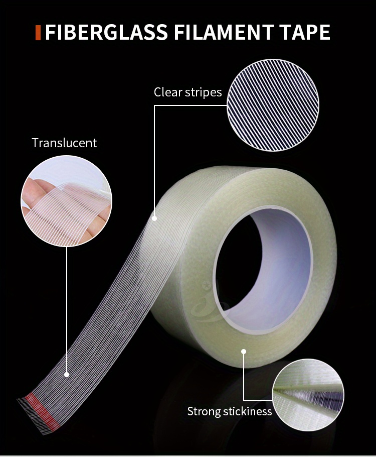 LİFLİ BANT, LİFLİ FLAMENT BANT, Fibrous Flament Tape, 30MM, 3CM, 50METRE