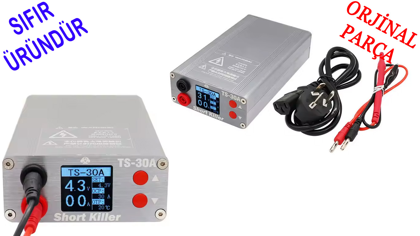 SHORT KILLER, TS-30A, PCB, BOARD, ONARIM, KISA DEVRE TESPİT CİHAZI, PROFESYONEL