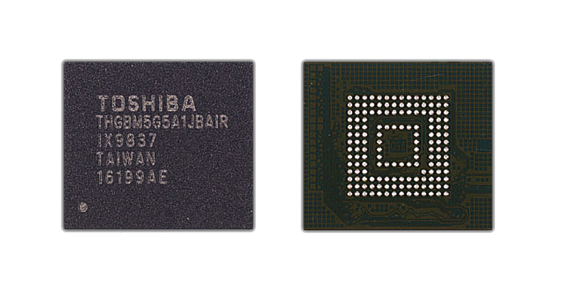 TOSHIBA, THGBM5G5A1JBAIR, 4GB, EMMC, ENTEGRE, 4096KB