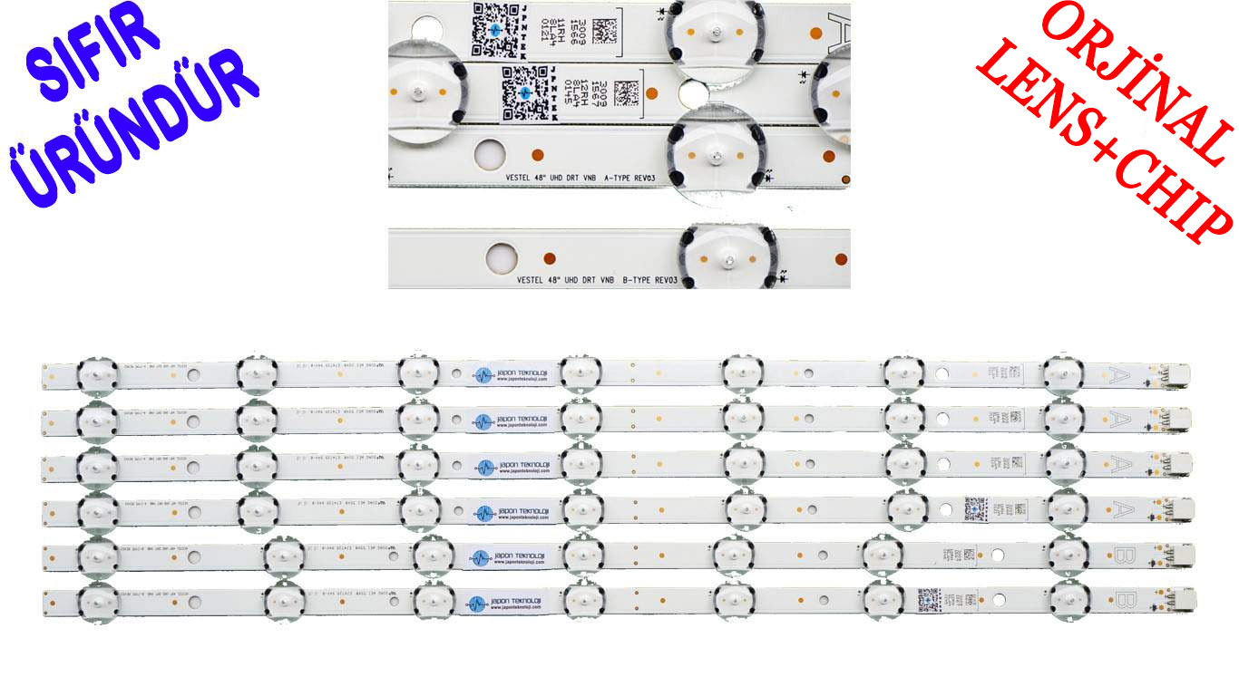 VESTEL, 65190, AKILLI, TAHTA, LED, BAR, TAKIMI, 65INCH, 7030PKG