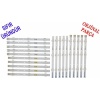 D3GE-550SMB-R0, D3GE-550SMA-R1, BN96-28772A, BN96-28773A, CY-DF550CSLV1H, SAMSUNG 55H6273 UE55H6273 SIFIR ORJINAL LED BAR PANEL LEDLERİ