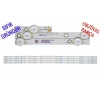 Philips 43PUS6162/12, 43PUS6503/62, 43PUS6412/12, 43PUS6262/12 LED BAR BACKLIGHT , LB43104 V0_02, 03, 210BZ08D0B, TPT430U3-EQYSHM.G LED BAR PANEL LED, LBM430M0801-BW-3