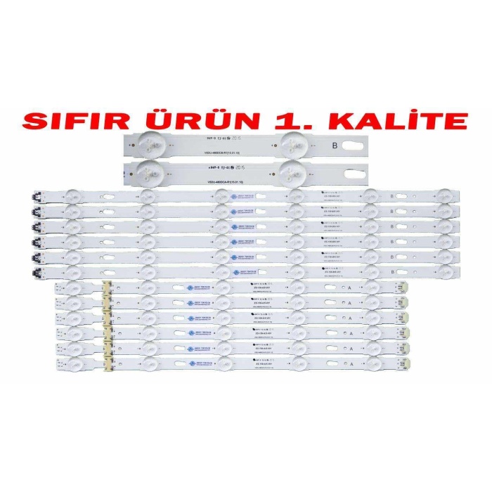 V5DU-480DCA-R1, V5DU-480DCB-R1, CY-GJ048HGLVCH, CY-GJ048HGLV1H, SAMSUNG UE48JU6070, UE48JU6470, BN96-34794A, BN96-34793A SIFIR LED BAR PANEL LEDLERİ