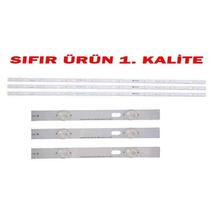 LG 43UF6407, 43UH610V, 43UH610N LED BAR,  LG Innotek direct 43inch UHD 1Bar 24EA UF64_UHD_A LED BAR TAKIMI