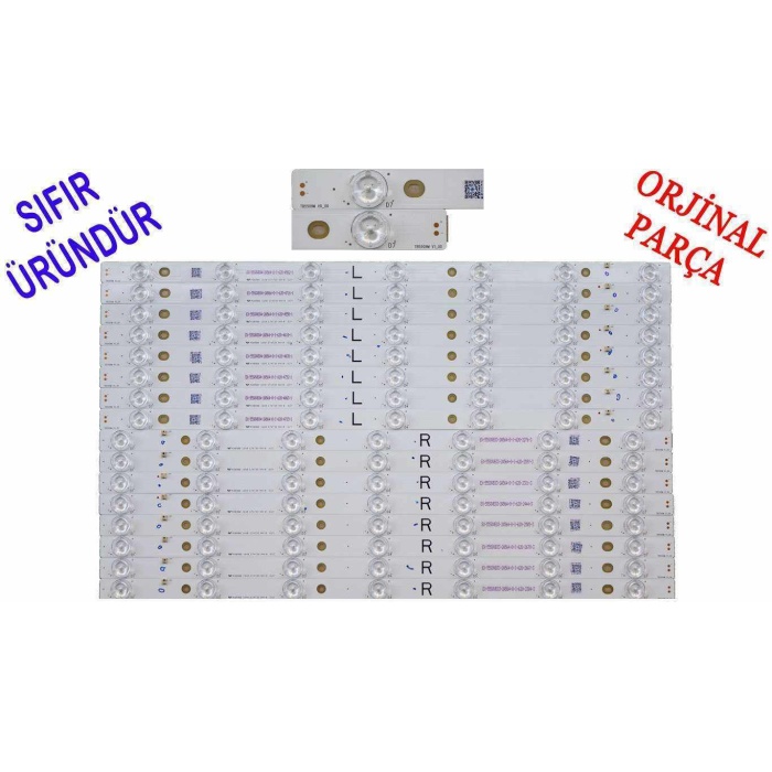 TB5509M V0-00,  LC550EQY (SJ) (A5), Panasonic TX-55DX603, TX-55DX600B, TX-55DX600E, TX-55DX650B, TX-55DX650E, TX-55DXW604, TX-55DXW654, TX-55DS500B, TX-55DS500E, TX-55DSW504, TX-55DS503E LED BAR