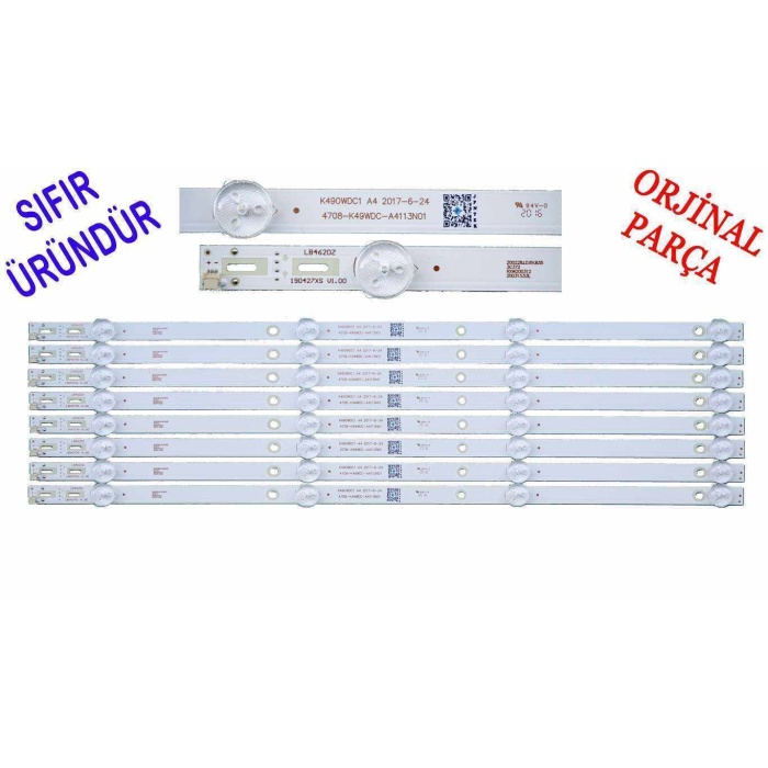 PHILIPS, DIJITV ,dijitv, 49UKS4491/STR, LED BAR, 49, K490WDC1, A4 - 4708-K49WDC-A4113N01 - 47.8 Cm 4 Ledli