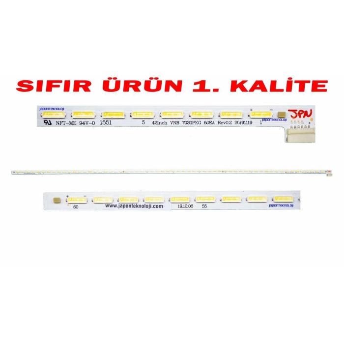 VESTEL VES420UNVL-2D-N01 LED BAR , METALSAN AL 42262 , 42INCH VNB 7020PKG 60EA , 42FA7100 LED BAR