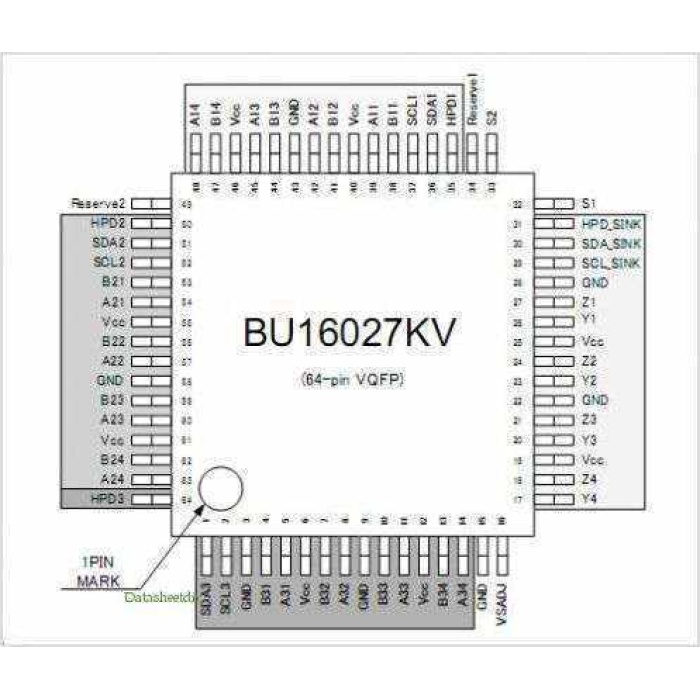 BU16027 BU16027KV QFP-64 HDMI VIDEO SWITCH IC
