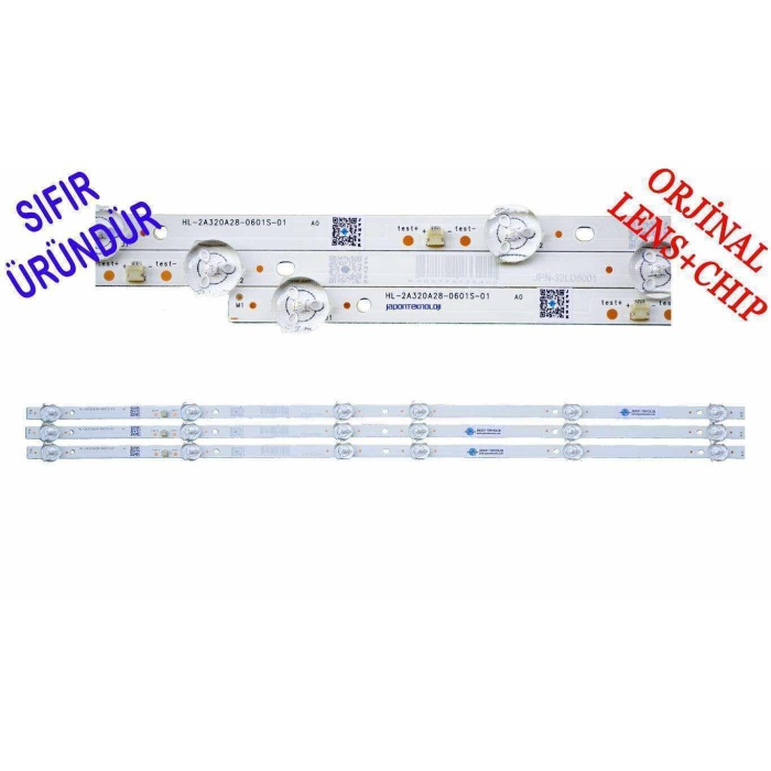 SUNNY SN032DLD8001-ATM LED BAR , HL-2A320A28-0601S A0 LED BAR , PANEL LEDLERİ, HL-2A320A28-0601S-01 A0, 8D2A-DLM3-200606