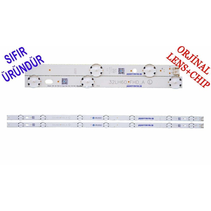 LG 32LH604V LED BAR, PANEL LEDLERİ, 32LH60_FHD SSC_32inch_FHD_REV01_151102 7 LED, EAV63452404