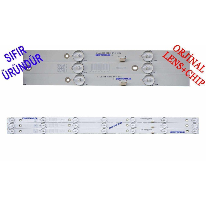 ARÇELİK, BEKO, A32L 5845 4B, B32L 5845 4B, LED BAR, 32GCH6730B, 32L5845, 32L6945, SHİNEON M08-BD32028-0701N-2296J, PANEL LED