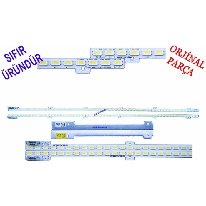 Samsung UE40D5000, UE40D5500, UE40D6000, UE40D5003BW LED BAR, PANEL LEDLERİ, BN64-01639A, 2011SVS40_56K_H1_1CH_PV_RIGHT62, 2011SVS40_56K_H1_1CH_PV_LEFT62, LTJ400HM03-B, LTJ400HM05-J, LTJ400HM07-B,