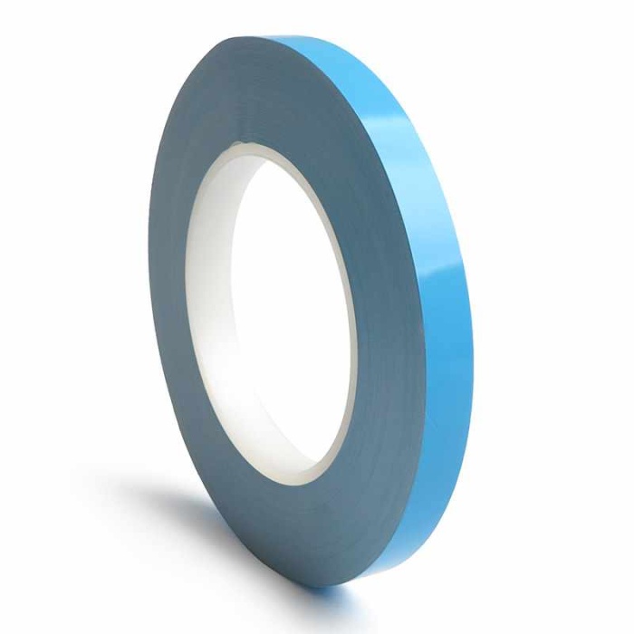 MAVİ TERMAL BANT 9MM 100METRE , BLUE THERMAL TAPE 9MM 100METER