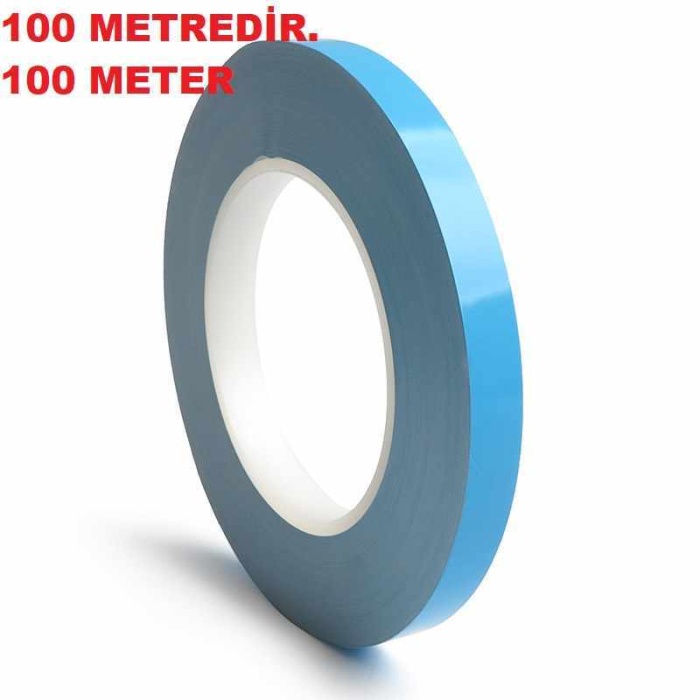 MAVİ TERMAL BANT 11MM 100METRE , BLUE THERMAL TAPE 11MM 100METER