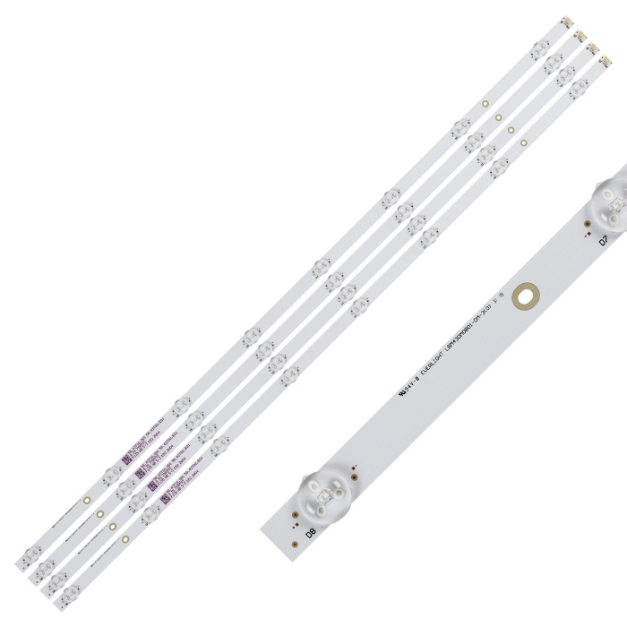 Philips 43PUS6162/12, 43PUS6503/62, 43PUS6412/12, 43PUS6262/12 LED BAR BACKLIGHT , LB43104 V0_02, 03, 210BZ08D0B, TPT430U3-EQYSHM.G LED BAR PANEL LED, LBM430M0801-BW-3, GJ-2K19-430-D408-CSP-V1, Philips 43PUS6162 43PUS6412