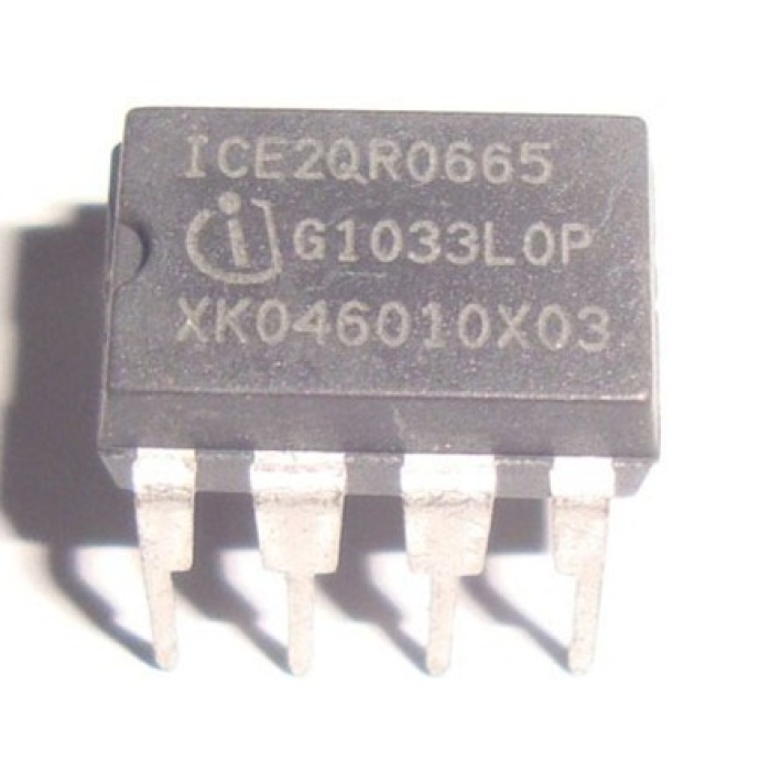 ICE2QR0665, 2QR0665, DIP-8 Entegre, 650V CoolMOS IC