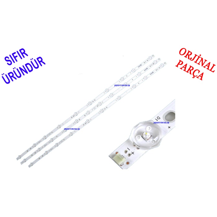 17DLB43VER4-A ,17DLB43VER4-B, 30102705, 30102706, VESTEL 43U9500, 43UD8200, REGAL 43R7540U, LED BAR,