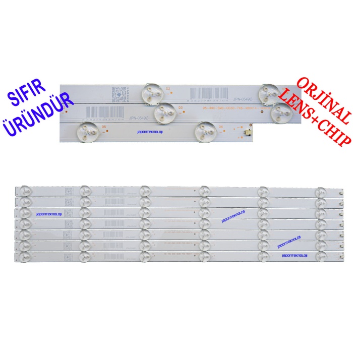 HI-LEVEL, HL49FAL27/0216, SN49FAL27/0216, HI-LEVEL HL49FIL403/0216, HL49FIL403-TNR, LED BAR, 05-49C-SMC-OD30-7X6-480X14-190904 , 261501009090 , YAL13-00630301-15, LED BAR, SE49D06-ZC42AG-02, 303SE490007