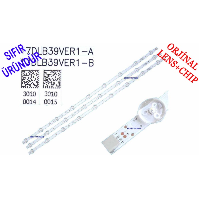 VESTEL 39 DRT VNB A-TYPE_REV0.2 , VESTEL 39 DRT VNB B-TYPE_REV0.2 , 30094576 , 30094577 , VES390UNDA-2D-N11, VES390UNDA-2D-N12, LED BAR , 23372909