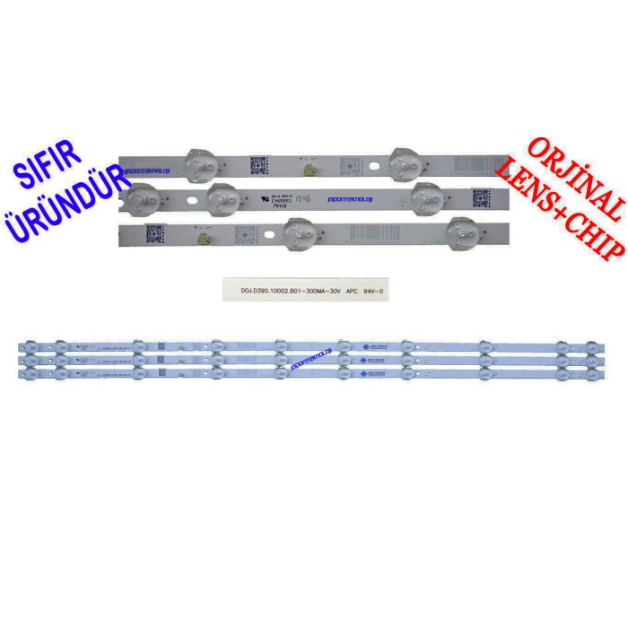 Morio MR39650, LED BAR, AXEN AX40LEDA10/0202, SUNNY SN40LEDA10/0202, LED BAR, D0J.D390.10002.B01-300MA-30V, CY-39D-3*10-300MA-30V