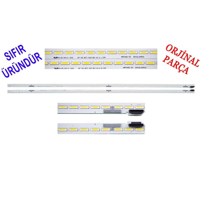 6922L-0191A, 49 V16 ART3 6916L2450A, 6916L2451A, LC490EQF FJ M1 LG 49UH770V LED BAR BACKLIGHT , V16 49UHD LGE LED BAR