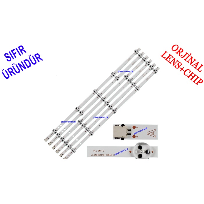 HI-LEVEL 50HL500, 50HL510,  VESTEL 50FB5000, REGAL 50R4010 LED BAR, SVV500A52/51A , SVV500A52/51B , VES500UNDA-2D-N12, VES500UNDC-2D-N12, 30093655, 30093503, VESTEL 500DRT VNB A-TYPE , VESTEL 500DRT VNB B-TYPE , 30090573 , 30090574 , VES500UNDA-2D-N12, VES