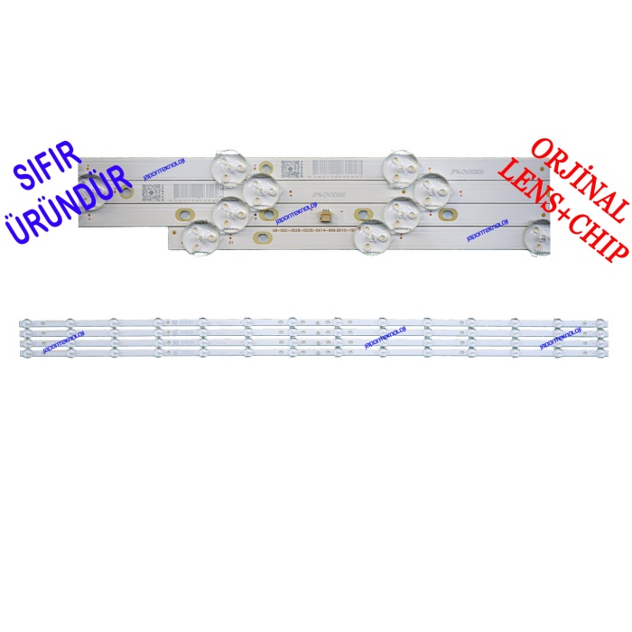 ONVO, OV50-8000, LED BAR, Morio, MR50800, NORDMENDE, NM50350, LED BAR, TELEFUNKEN, TF-LED50S52T2SU, LED BAR, 8D49-DNYF-MN514A, YF-A1N2N03LA9D-0001 A, 261501009570, CC495PU1L, CC495PU1L-02 D00