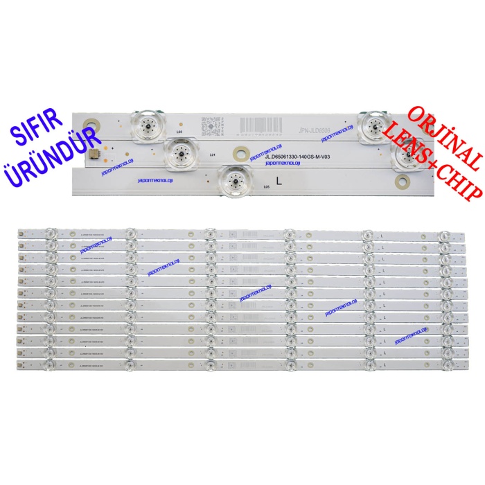 AWOX, B206500S, B206500, LED BAR, BACKLIGHT, JL.D65061330-140GS-M_V03, AWOX, B206500S, PANEL LEDLERİ