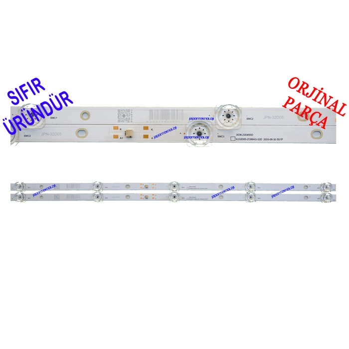 AWOX, U3200STR, RIMLESS, 32F20A, DIJITSU, 32DS8100, 32DS8500, 32D8100, LED BAR, BACKLIGHT, KJ32D05-ZC66AG-02D, 303KJ320055D, 2020-06-30, YENİ SERİ ,