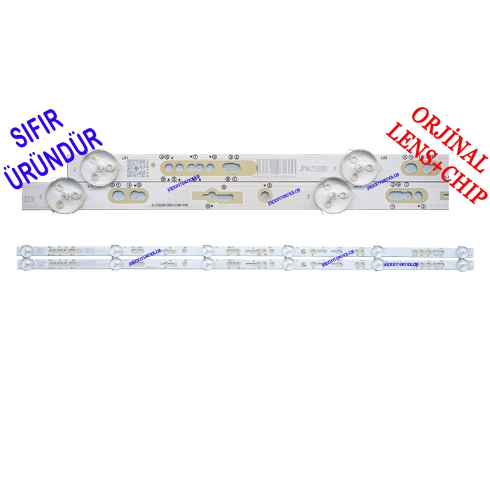 AWOX B213200, LED BAR, BACKLIGHT,  JL.D32061330-COM_V05, 19AE530, LED BAR BACKLIGHT, PANEL LEDLERİ