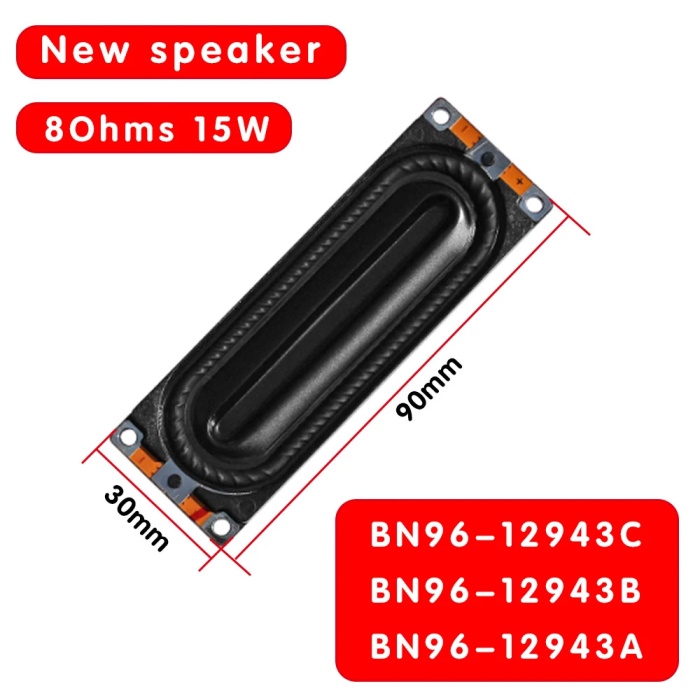 SAMSUNG, SPEAKER, HOPARLÖR, C SERİSİ, BN96-12943A, BN96-12943B, BN96-12943C, BN96-12941A, BN96-12944C/B