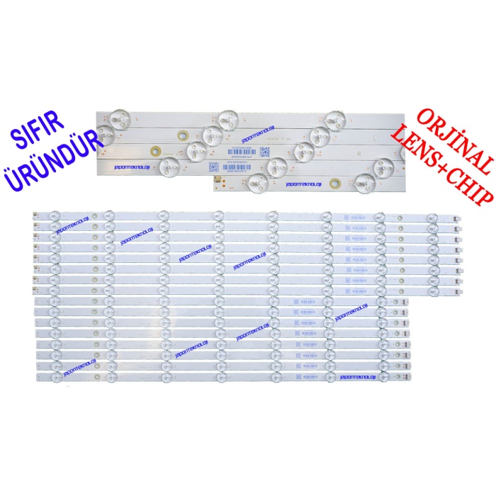 LB58009, PHILIPS, 58PUS8505, LED BAR, 58PUS6805/62, 58PUS8505/12, 58PUS8505/62, LED BAR, BACKLIGHT, PANEL LEDLERİ, LB58009 V0_00, LB58009 V1_00