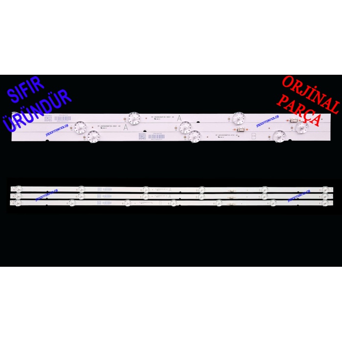 ARÇELİK, A43C685A, A43K692G, BEKO, B43C685A, B43K692G, GRUNDIG, 43GGF6950B, 43GGF6930B, LED BAR, RF-AZ430036AF30-0601 , RF-AZ430036AF30-0701, SDL430FY(LD0-J02)