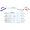 Philips 58PUS8505 LED BAR, 58PUS6805/62, 58PUS8505/12 LED BAR, BACKLIGHT, PANEL LEDLERİ, LB58009 V0_00, LB58009 V1_00