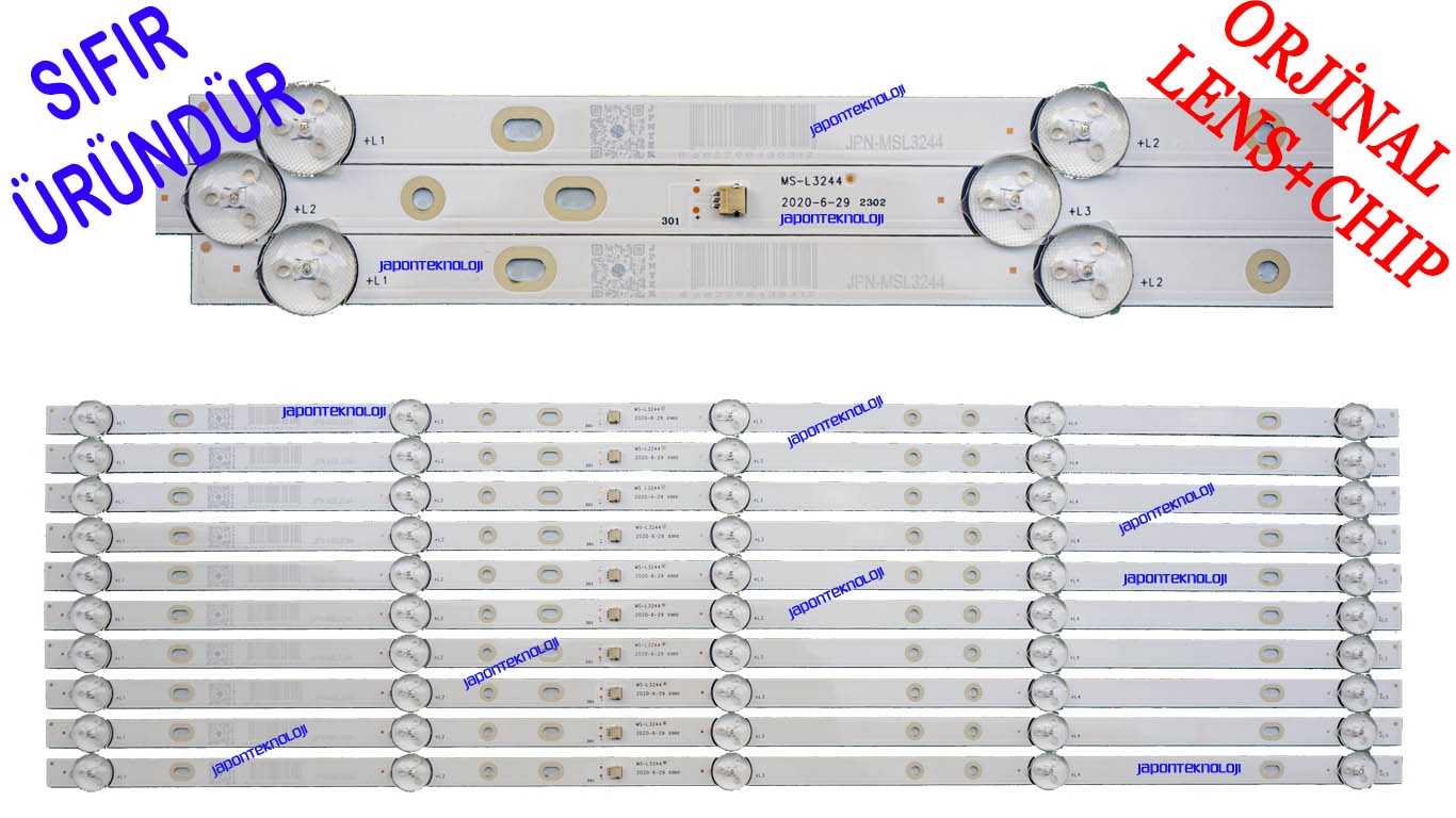ONVO, OV58F351, SABA SB58350, LED BAR, AXEN, AX58LEDM203/0216, LED