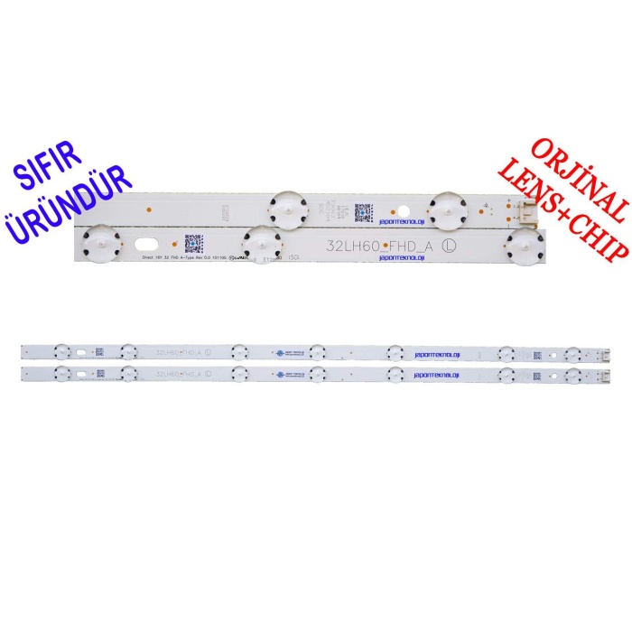 LG 32LH604V LED BAR, PANEL LEDLERİ, 32LH60_FHD SSC_32inch_FHD_REV01_151102 7 LED, EAV63452404