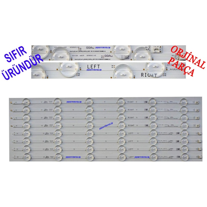 65L8860, 65GCU7900B, 65L8900, 65GDU7900B, 65GDU7905B, 65GDU7810B, AL65L8960, LED BAR , WCG606, WCM606, Arcelik_65_Clarity_4x6+4x6_1313FCA_R_6S1P REV.V4 WCG60601-​AC, Arcelik_65_Clarity_4x6+4x6_1313FCA_L_6S1P REV.V4 WCM60601-​AC