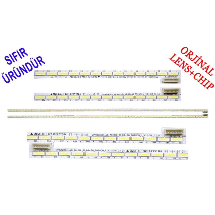 Arçelik A49L 9783 5S LED BAR , GRUNDIG 49 VLX 9600  SP ,  49 HEAT SINK/ZPN 35500, ZPN60600-AB ZPN60601-AB, AECELİK_49_66+66_7020CN_R_V3, AECELİK_49_66+66_7020CN_L_V3, LC490EQY (DH)(M1)