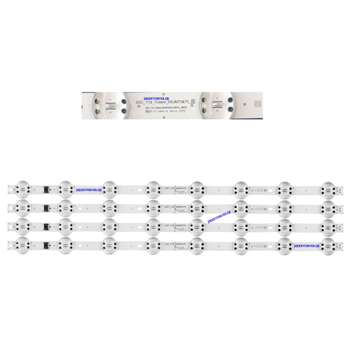 LG, 55UM7400PLB, 55UM7450PLA, 55UM751C0ZA, 55UN73006LA, 55UN81006LB, LED BAR,PANEL LEDLERİ, LGIT_Y19_55UM73/75, SSC_Y19_Trident_55UM73