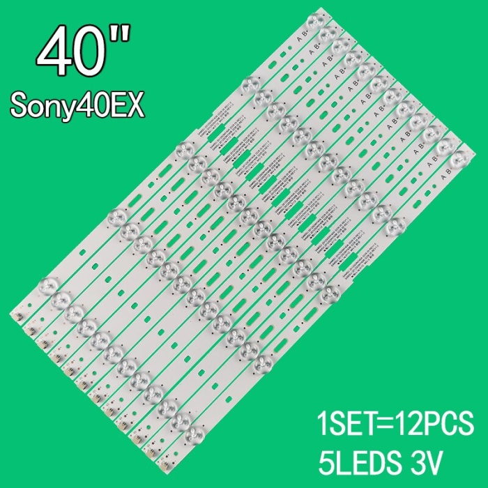 SONY, KLV-40EX430, LED BAR, SAMSUNG 2012SONY40A , 2012SONY40B, LED BAR, LG Innotek 40NDS REV0.3 A 3V/2W