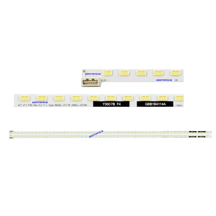 LG, 42LW570S, 42LW5500, 42LV375S, 42LV3550, PANEL LED BAR, 3660L-0374A, 6920L-0117B, 6920L-0117A, 42 V6 , 42 V11 FHD, BACKLIGHT