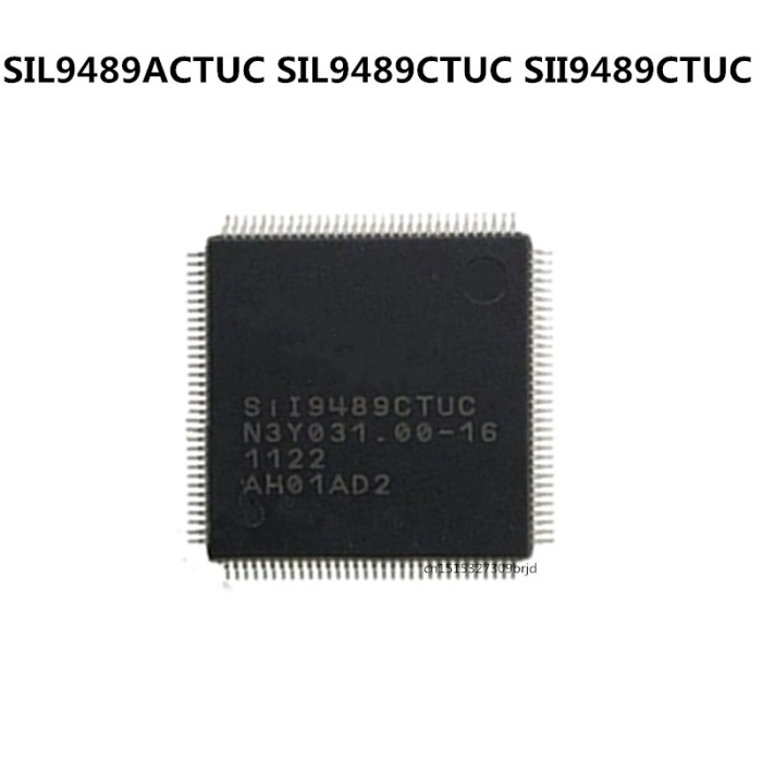 SIL9489CTUC, SiI9489ACTUC, SILICON IC QFP128, HDMI, VIDEO SWITCI IC, ENTEGRE