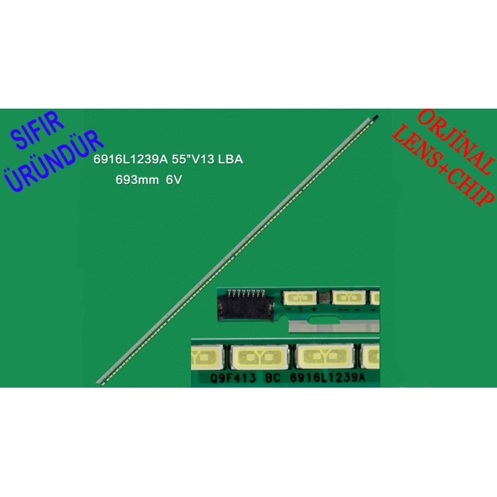 PANASONIC, TX-L55ETW60,  TX-L55DT60E, LED BAR, BACKLIGHT, 6922L-0079A, LC550EUD(FF)(F2), 55 V13 LBA REV 0.9 , 6916L-1239A